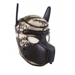 Rude Rider Neoprene Puppy Hood Camo/Black (T7723)