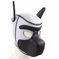 RudeRider Neoprene Puppy Hood White/Black (T7722)