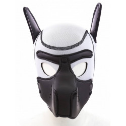 Rude Rider Neoprene Puppy Hood White/Black (T7722)