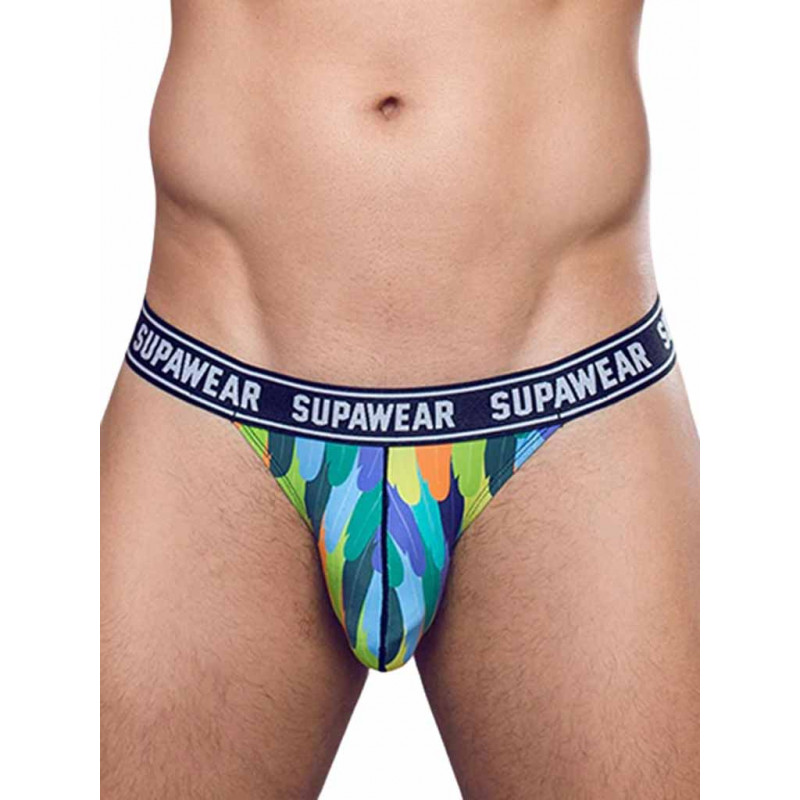 Supawear POW Thong Underwear Peacock (T8540) Supawear POW Thong Underwear Peacock (T8540)