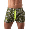 ToF Paris Iconic Swim Shorts Swimwear Khaki Camo (T8563)