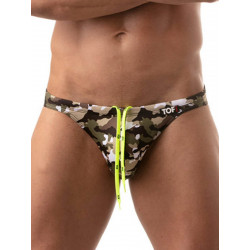 ToF Paris Iconic Swim Mini-Slip Swimwear Khaki Camo (T8555)