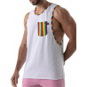 ToF Paris Pride Tank Top White (T8197)