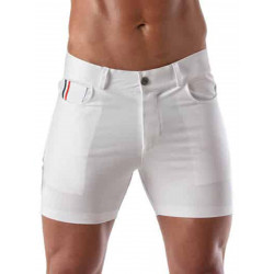 ToF Paris Patriot Chino Shorts White (T8670)