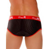 JOR Electro Brief Underwear Black/Red (T8805)