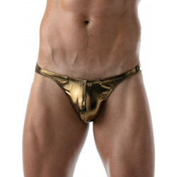 TOF Metal Mini Slip Underwear Gold (T8850)
