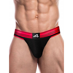 Cut4Men Rugby Jockstrap Underwear Neon Pink (T8875)