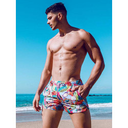 2Eros Print Swimshorts Aves Purple (T8914)