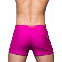 2Eros Bondi Bar Beach Swim Trunks Fuchsia Red (Series 2) (T8933)