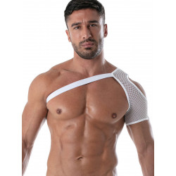 ToF Paris Circuit Mesh Shoulder Harness White (T8980)