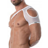 ToF Paris Circuit Mesh Shoulder Harness White (T8980)