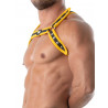 ToF Paris Neoprene Harness Yellow/Black One Size (T8970)