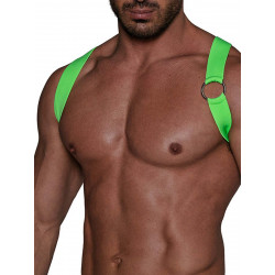 ToF Paris Party Boy Elastic Harness Neon Green (T8972)