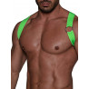 ToF Paris Party Boy Elastic Harness Neon Green (T8972)