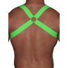 ToF Paris Fetish Elastic Harness Neon Green (T8976)