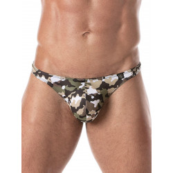 ToF Paris Iconic Swim Thong Swimwear Khaki Camo (T9099)