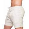 2Eros Breezy Classic Linen Shorts Beige (T9197)
