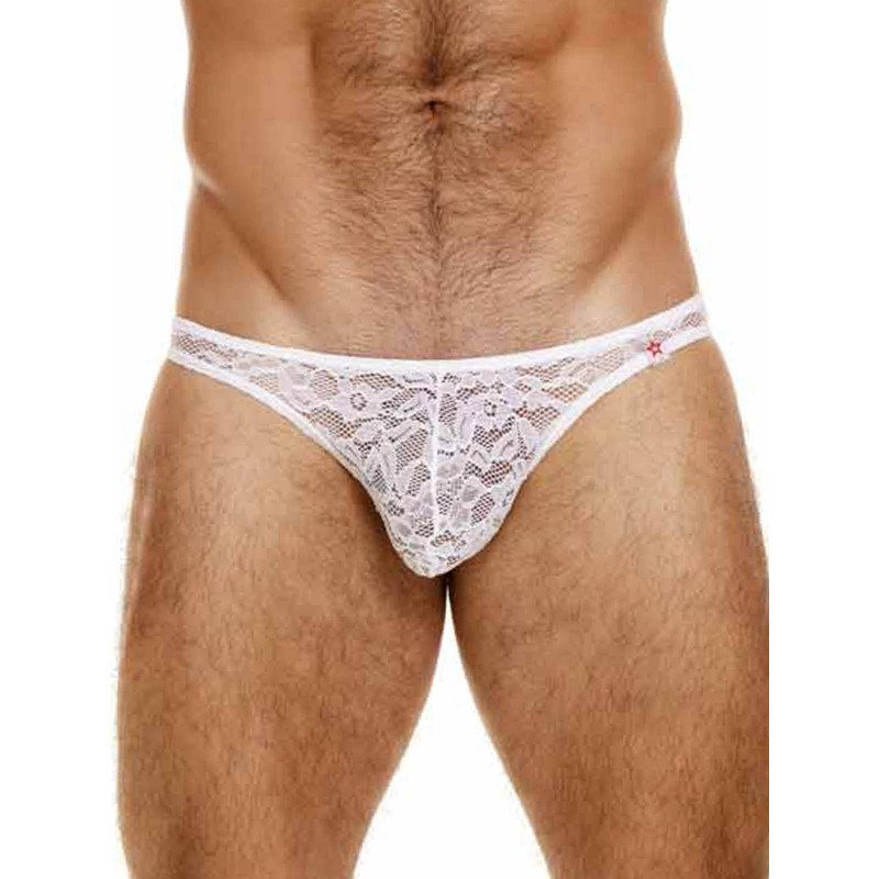JOR Horus Lace Mini Brief Underwear White (T9234)