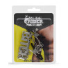 Rude Rider Bitch Nipple Clamps Metal/PVC (T9043)
