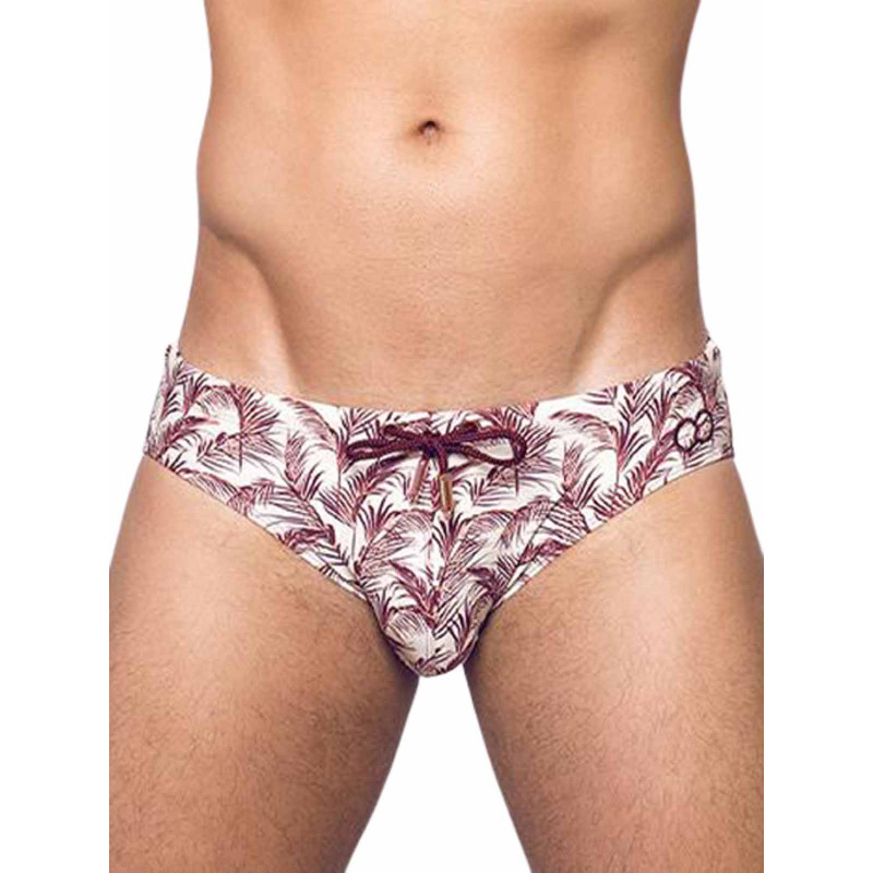 2Eros Print Swim Briefs V10 Pastel Hawaii (T9386)