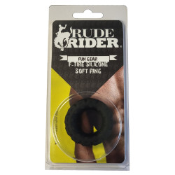 Rude Rider F-Tire Silicone Soft Ring Black (T7640)