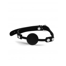 Rude Rider Silicone Ball Gag Black (T9071)