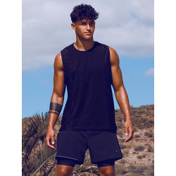 Supawear Supa Pro Singlet Tank Top Black (T9393)