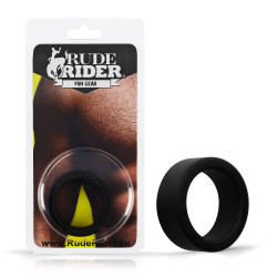 Rude Rider Ball Stretcher Liquid Silicone 20mm Black (T9129)