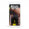 RudeRider Ball Stretcher Liquid Silicone 30mm Black (T9130)