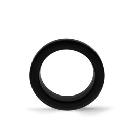 Rude Rider Ball Stretcher Liquid Silicone 40mm Black (T9131)