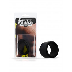 RudeRider Ball Stretcher Liquid Silicone 40mm Black (T9131)