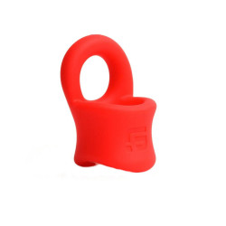 Baller Ring Liquid Silicone Red (T9421)