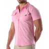 ToF Paris Pique Cotton Shirt Pink (T9467)