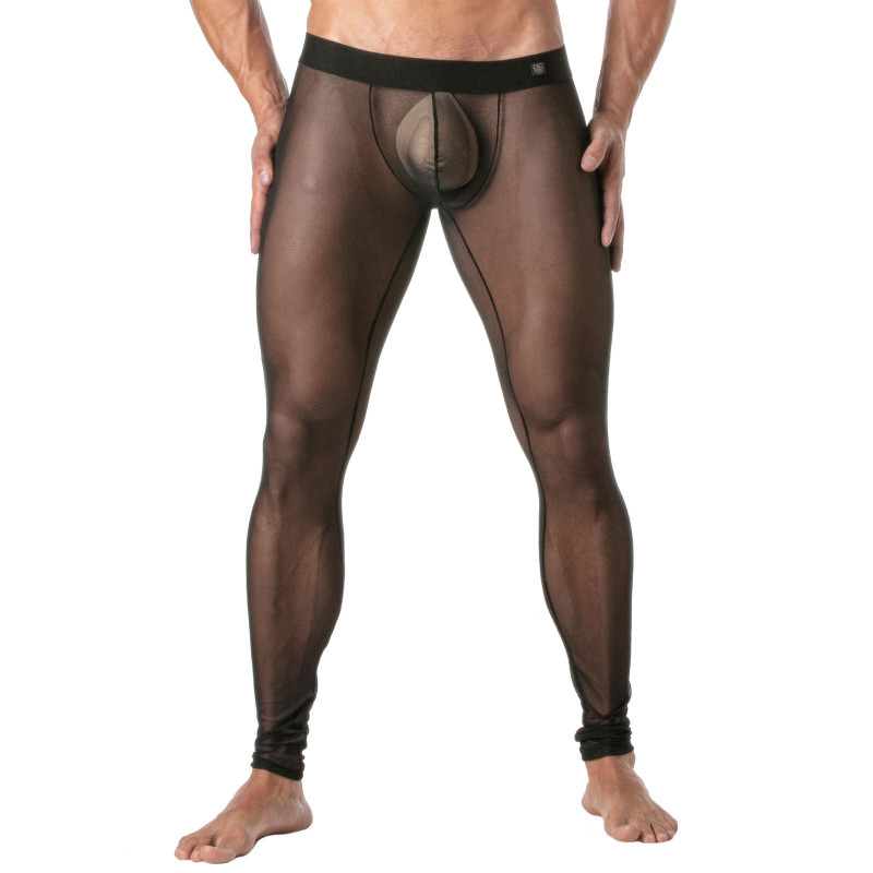 ToF Paris Mesh Leggings Black (T9613)