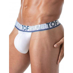 ToF Paris Champion Stringless Thong Underwear White (T9331)