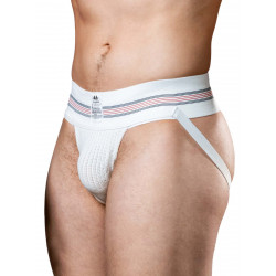 MM The Original No. 10 Jockstrap Underwear White 3 inch (T6216)