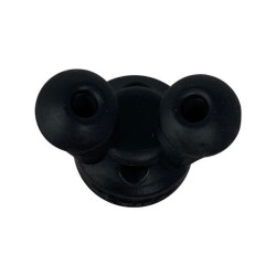 XTRM Aroma Double SNFFR Attachment/Cap Black (T9424)