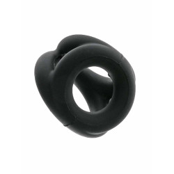 RudeRider Liquid Silicone Power Triangle Black (T9736)