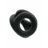 RudeRider Liquid Silicone Power Triangle Black (T9736)