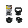 RudeRider Liquid Silicone Sling Black (T9733)