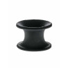 RudeRider Liquid Silicone Ball Stretcher Black (T9734)