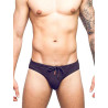2Eros V30 Textured Swim Brief Signet Black (T9888)