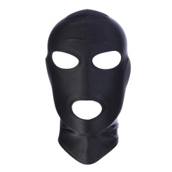 Rude Rider Elastane Hood Open Eyes And Mouth Black (T7282)