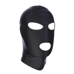 Rude Rider Elastane Hood Open Eyes And Mouth Black (T7282)