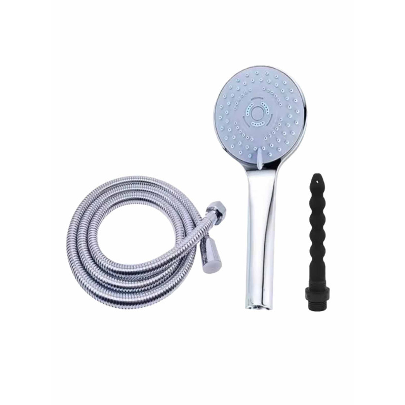 RudeRider iClean - Shower Discreet Douche 2-in-1 Set with 150cm Shower Hose (T9913)