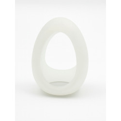 RudeRider Waterdrop Silicone Ring Milky (T9865)