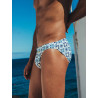 2Eros V20 Signature Print Swim Brief Mykonos