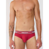 Supawear Ribbed Varsity Brief Underwear Red (T11232)