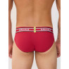 Supawear Ribbed Varsity Brief Underwear Red (T11232)