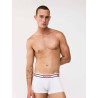 Supawear Ribbed Varsity Trunk Underwear White